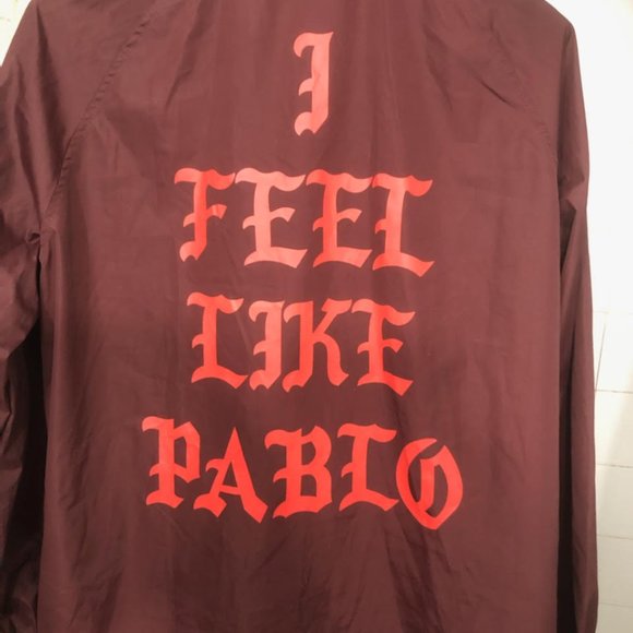 Unisex Kanye West I Feel Like Ye I Feel Like Pablo Tour Merch coach jacket. - Picture 2 of 8